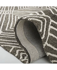 Lauren Ralph Lauren Isabella LRL6608F Charcoal 8' X 10' Area Rug