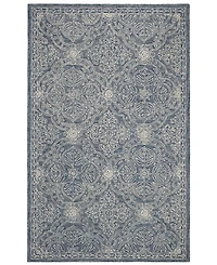 Lauren Ralph Lauren Etienne LRL6603M Blue and Ivory 8' X 10' Area Rug