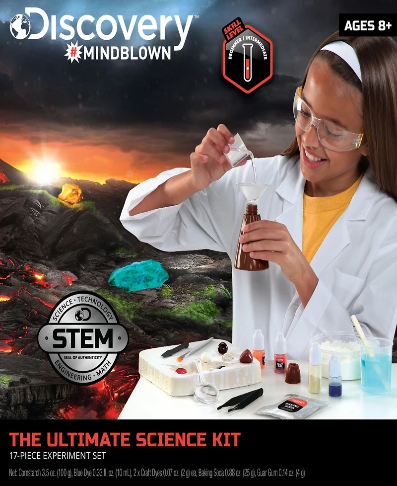 Discovery Mindblown Toy Kids Science Ultimate Experiment Kit