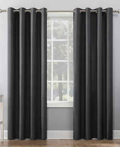 Duran Thermal Insulated 100% Blackout Grommet Curtain Panel