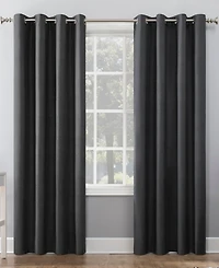 Duran Thermal Insulated 100% Blackout Grommet Curtain Panel