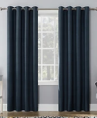 Duran Thermal Insulated 100% Blackout Grommet Curtain Panel