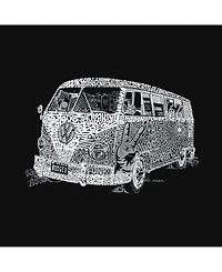 La Pop Art Men's Premium Word T-Shirt - The 70's