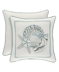 Royal Court Water's Edge Decorative Pillow, 16" x 16"