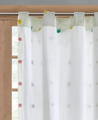Intelligent Design Stella Dot Metallic Embroidered Lined Window Panel, 50" x 84"