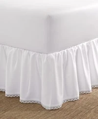 Laura Ashley Crochet Ruffled Cotton Bedskirts