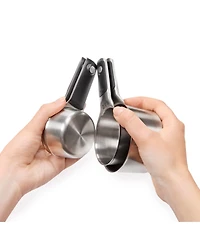Oxo Good Grips Set of 4 Stainless Steel Magnetic Measuring Cups