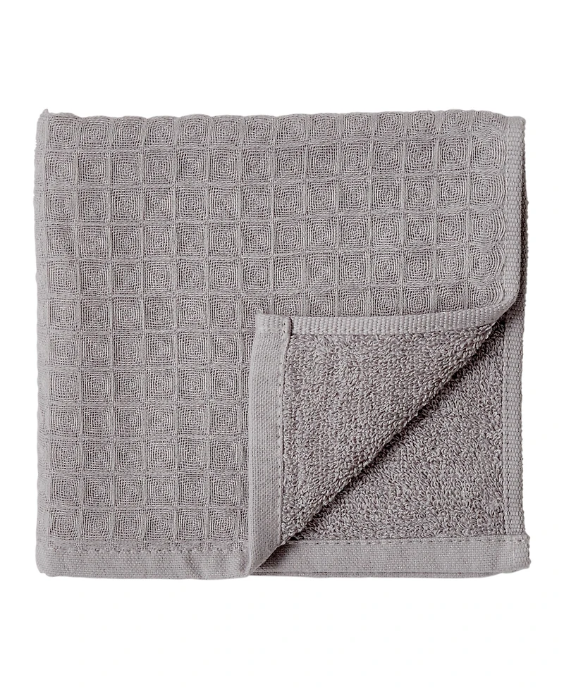Uchino Waffle Twist 100% Cotton Washcloth, 13" x