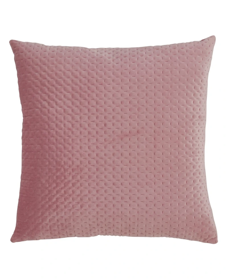 Saro Lifestyle Pinsonic Velvet Decorative Pillow, 18" x 18"