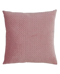 Saro Lifestyle Pinsonic Velvet Decorative Pillow, 18" x 18"