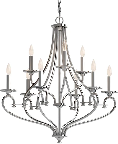 Volume Lighting Tes 9-Light Hanging Chandelier