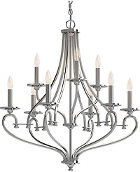 Volume Lighting Tes 9-Light Hanging Chandelier