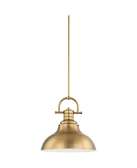 Volume Lighting 1-Light Integrated Led Downrod Pendant