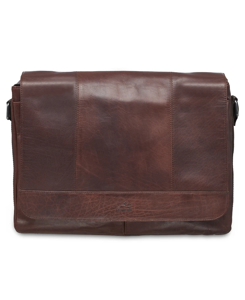 Mancini Buffalo Collection Laptop/ Tablet Messenger Bag