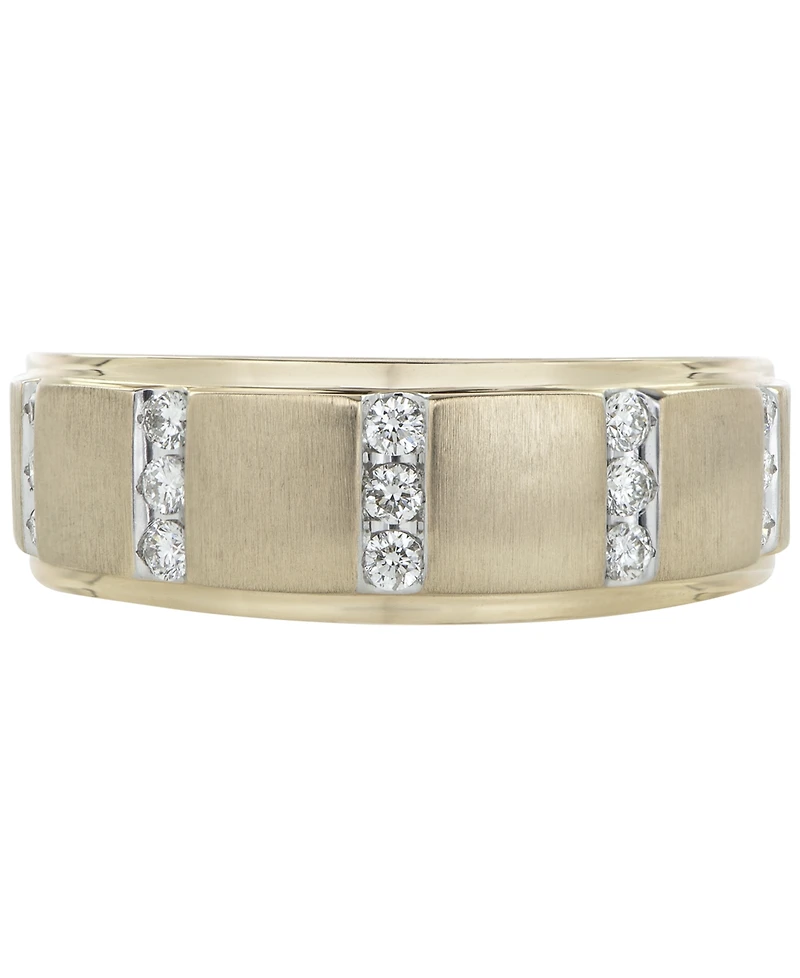 Men's Diamond Band (1/4 ct. t.w.) 10k Gold