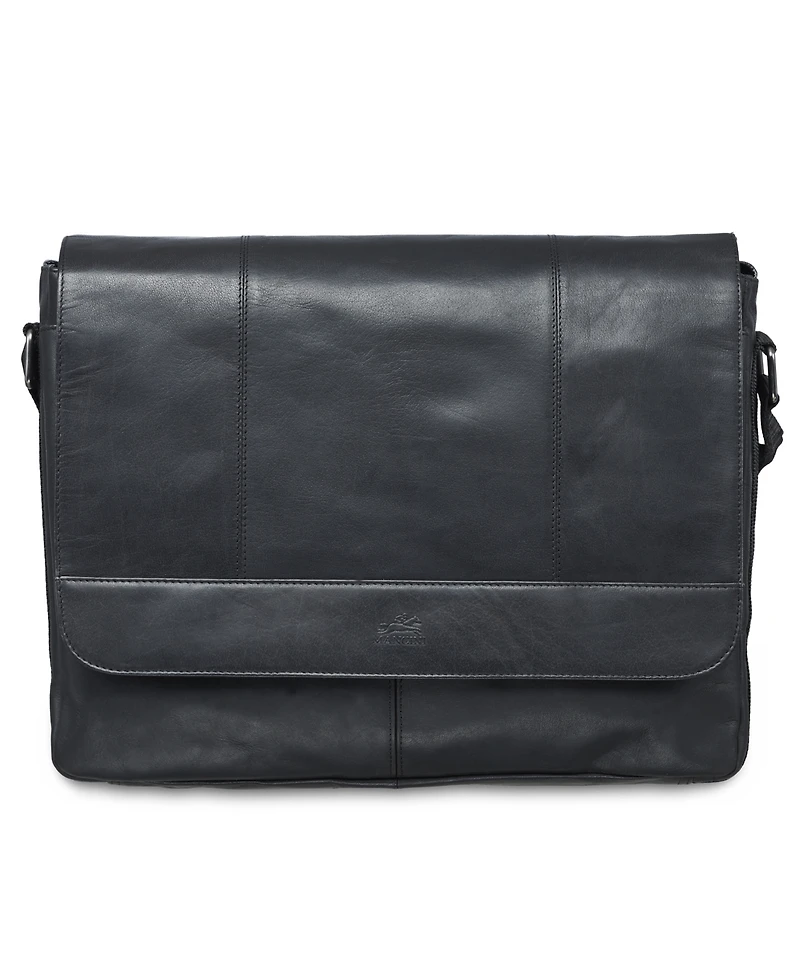 Mancini Buffalo Collection Laptop/ Tablet Messenger Bag