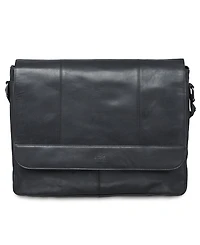 Mancini Buffalo Collection Laptop/ Tablet Messenger Bag