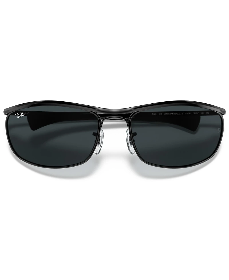 Ray-Ban Unisex Sunglasses, RB3119M 62 Olympian I Deluxe
