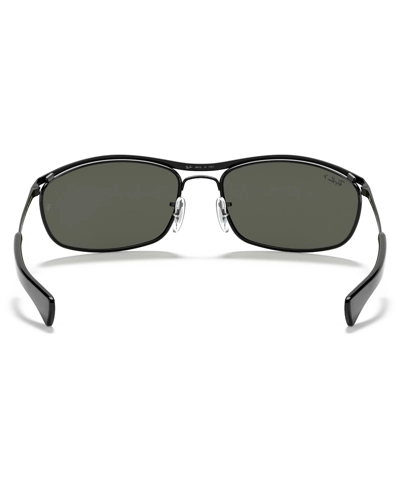 Ray-Ban Olympian I Deluxe Polarized Sunglasses, RB3119M 62