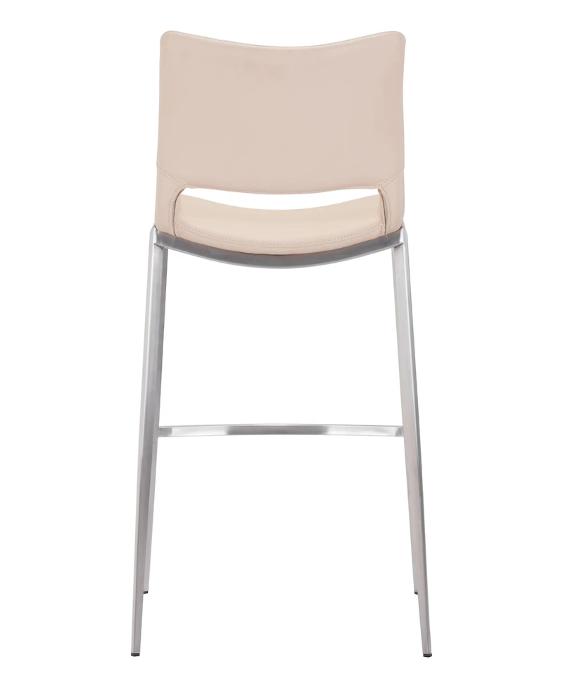 Zuo Ace Bar Chair, Set of 2