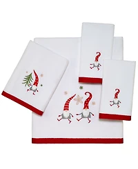 Avanti Gnome Walk Holiday Cotton Bath Towel, 27" x 50"