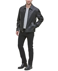 Cole Haan Men's Leather Jacket, Created for Macy's