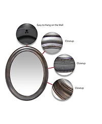 Infinity Instruments Oval Wall Mirror