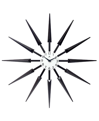 Infinity Instruments Sunburst Wall Clock