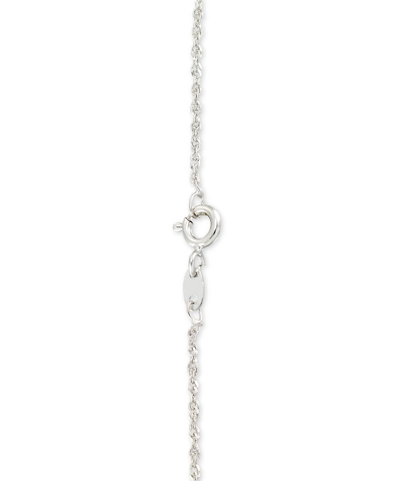 Onyx (16 x 22 x 5mm) & Marcasite Teardrop 18" Pendant Necklace in Sterling Silver