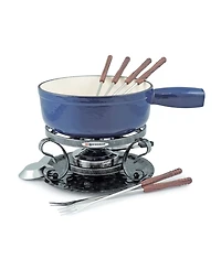 Swissmar Lugano 9 Piece Cast Iron Fondue Set