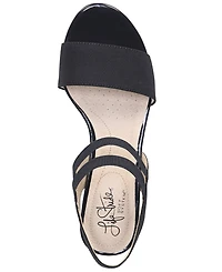 LifeStride Women's Yolo Ankle Strap Wedge Sandals