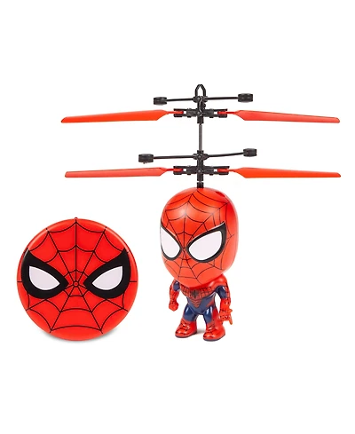 Marvel Spider-Man Flying Figure Ir Helicopter