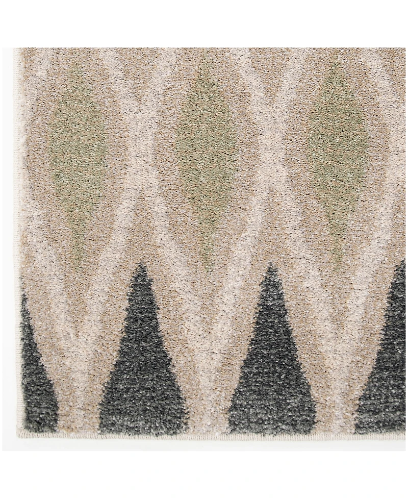 Closeout! Orian Riverstone Laveen Cloud Gray 5'3" x 7'6" Area Rug