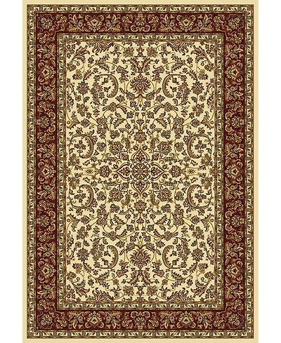 Closeout! Km Home 1318/1514/Ivory Navelli Ivory/ Cream 7'9" x 9'6" Area Rug