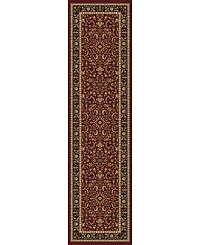 Closeout! Km Home //Burgundy Navelli Red 2'2" x 8' Runner Rug