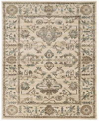 Closeout! Km Home /0020/Bone Cantu Ivory/ Cream 3'3" x 4'11" Area Rug