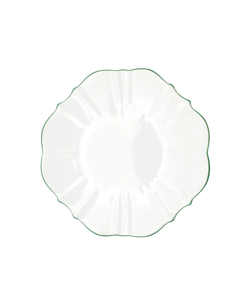 Twig New York Amelie Forest Green Rim 8.5" Salad Plate