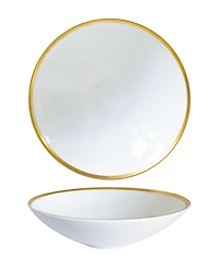 Twig New York Golden Edge Soup/Pasta Bowls - Set of 2