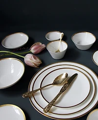 Twig New York Golden Edge 10" Dinner Plate