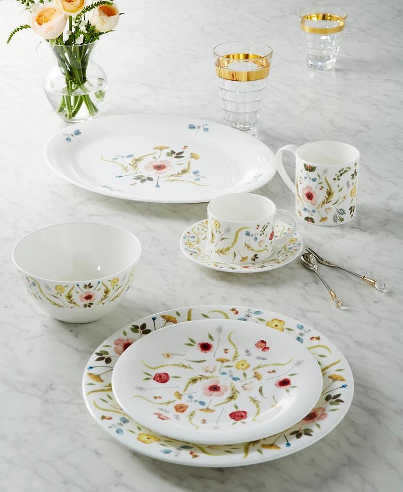 Twig New York Scandinavian Floral Cereal/Soup Bowl