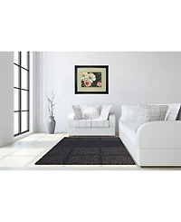 Classy Art Floral Damask I by Lisa Audit Framed Print Wall Art - 34" x 40"