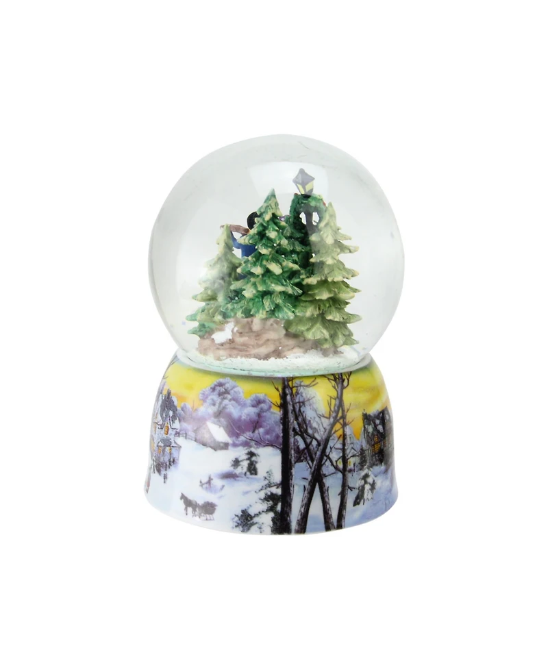 Northlight 6" Christmas Carolers Winter Scene Musical Snow Globe
