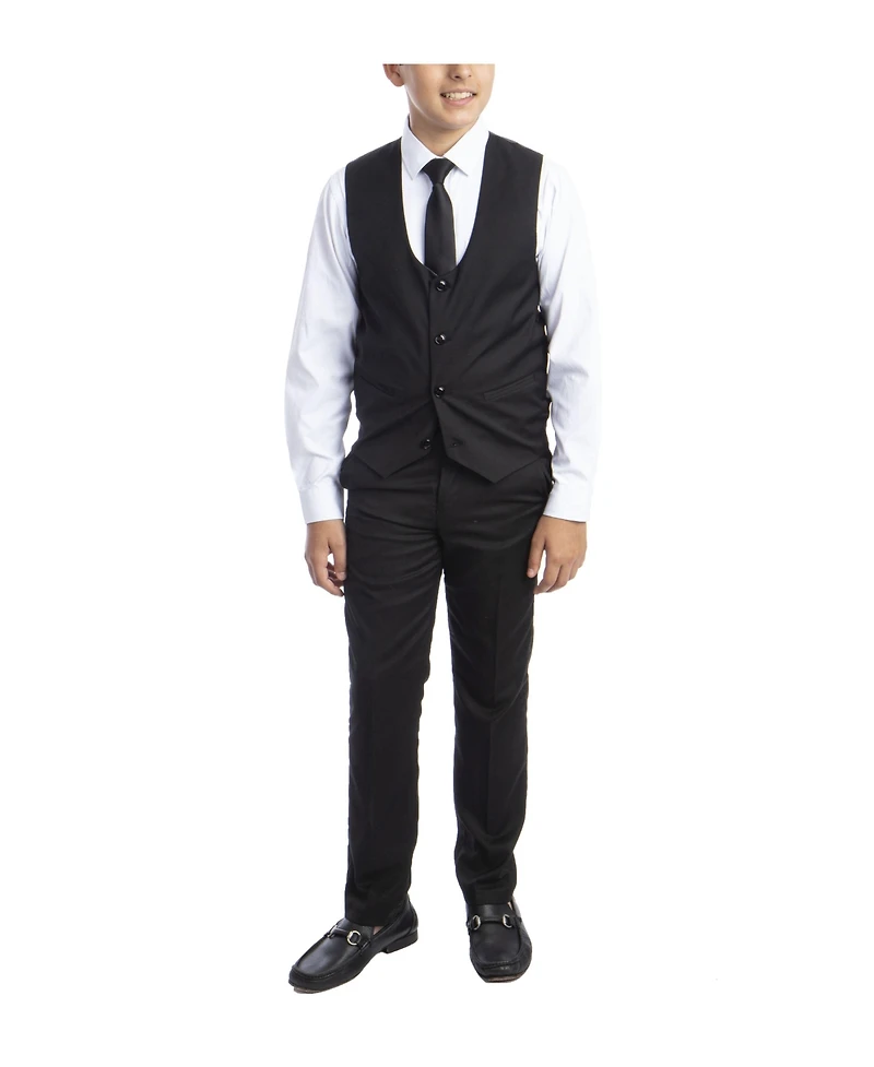 Perry Ellis Toddler Boy's 5-Piece Slim Fit Shawl Tuxedo Set