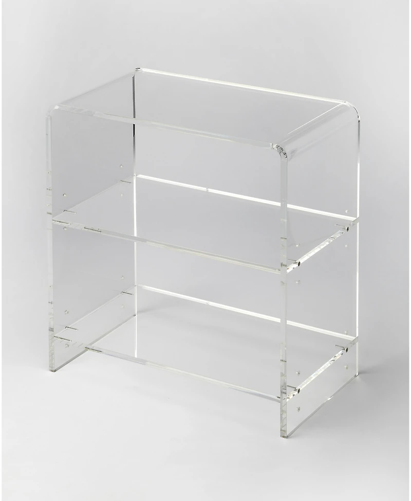 Crystal Acrylic Bookcase