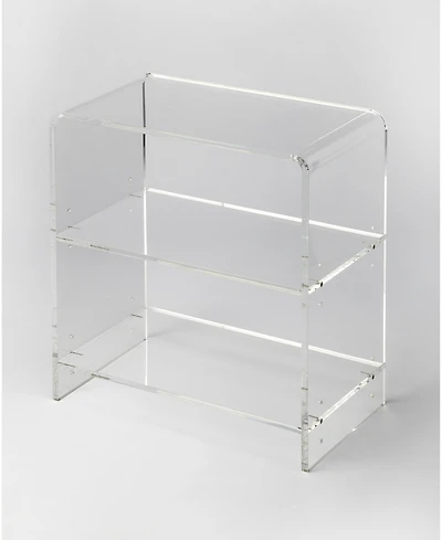 Crystal Acrylic Bookcase