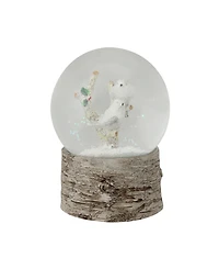 Northlight 5.5" Musical White Doves on a Branch Christmas Snow Globe