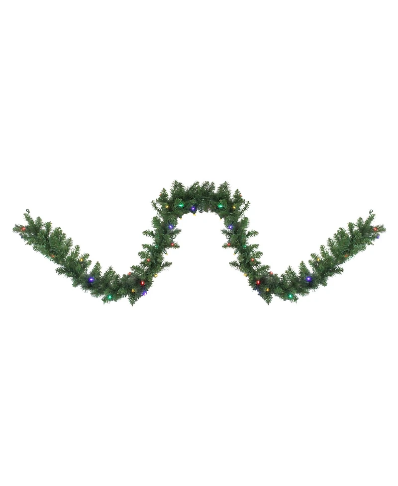 Northlight 9' Pre-Lit Northern Pine Artificial Christmas Garland