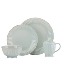 Lenox French Perle Groove 4-Piece Place Setting