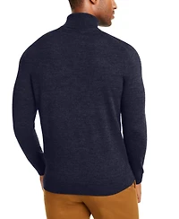 Club Room Men's Merino Wool Blend Turtleneck Sweater, Created for Macy's