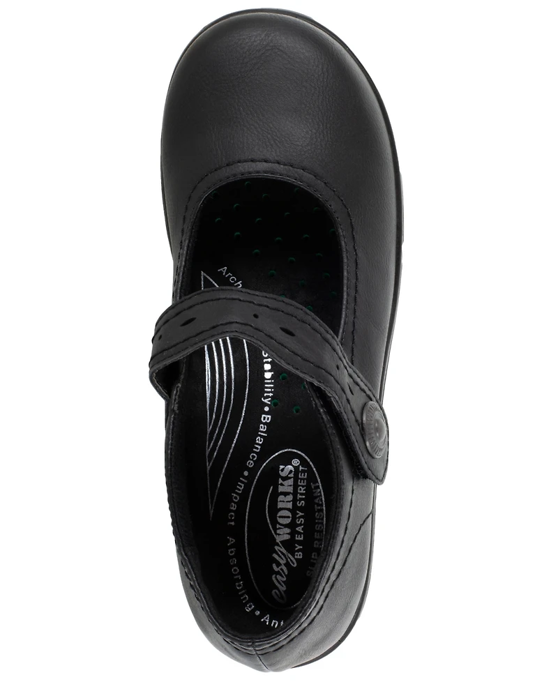 Easy Works by Street Women's Letsee Mary Jane Clogs